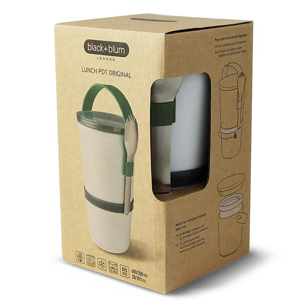 Black+Blum Lunch Pot Original 900ml Olive - Image 5