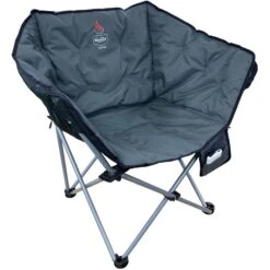 Vanilla Leisure Tub Chair Heated Charcoal + Power Bank