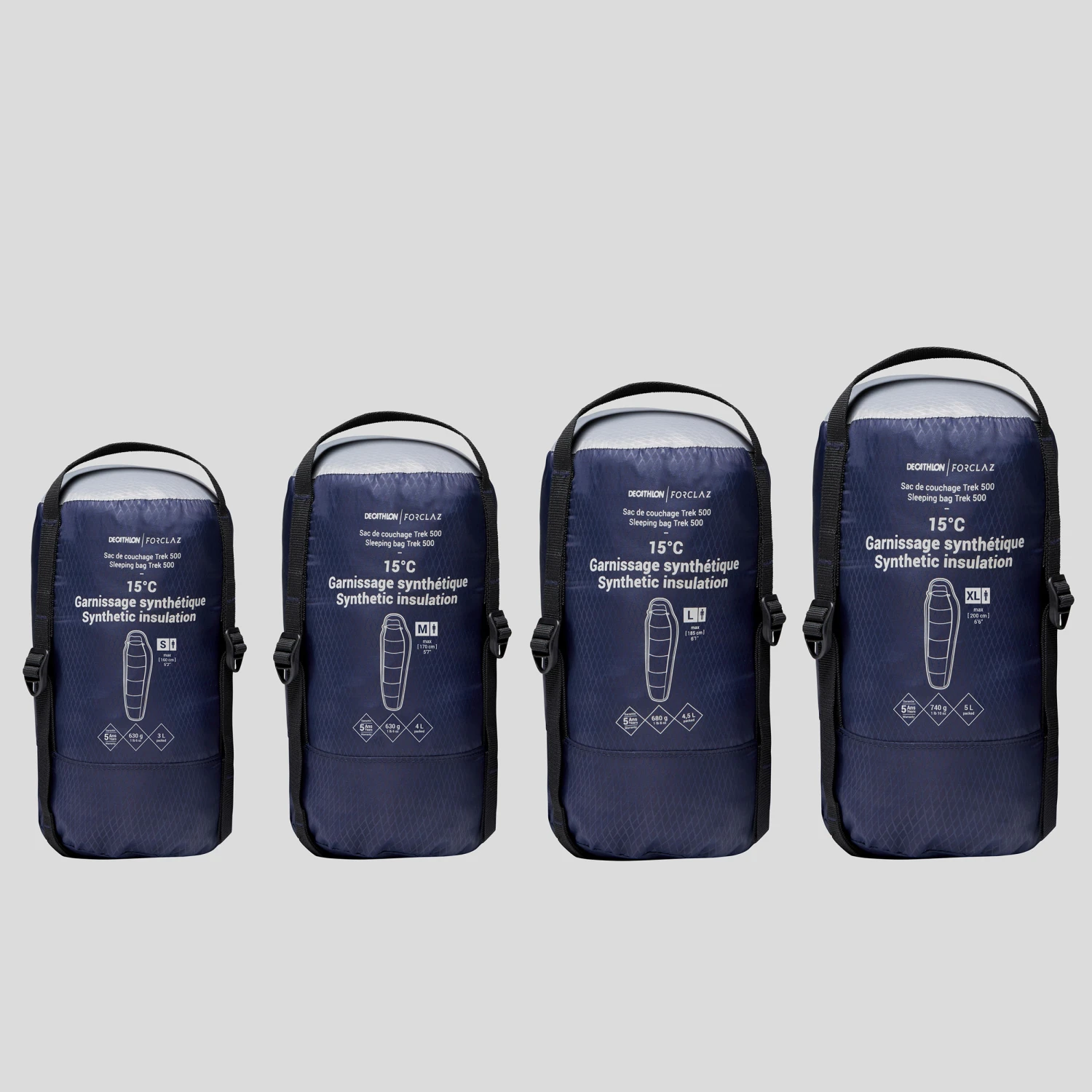 Trekking Sleeping Bag MT500 15°C - Image 18