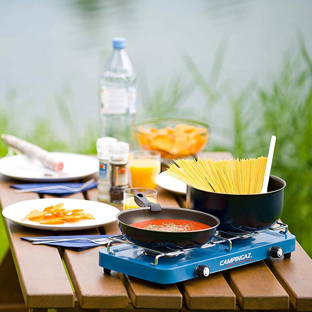 Campingaz Base Camp Double Burner Stove - Image 3