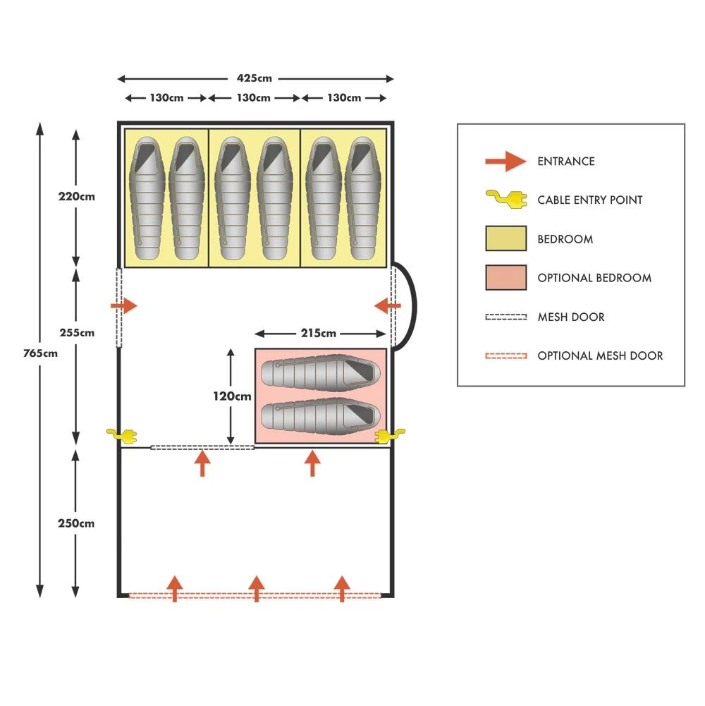 Airtek 6 Inflatable Tent - Image 7