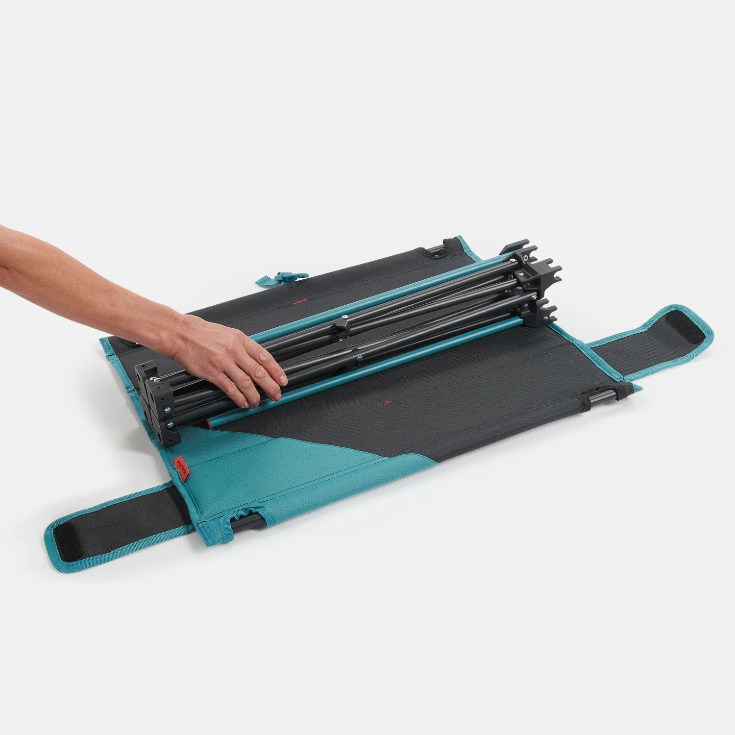 Quechua LOW FOLDING CAMPING TABLE MH100 Grey - Image 11