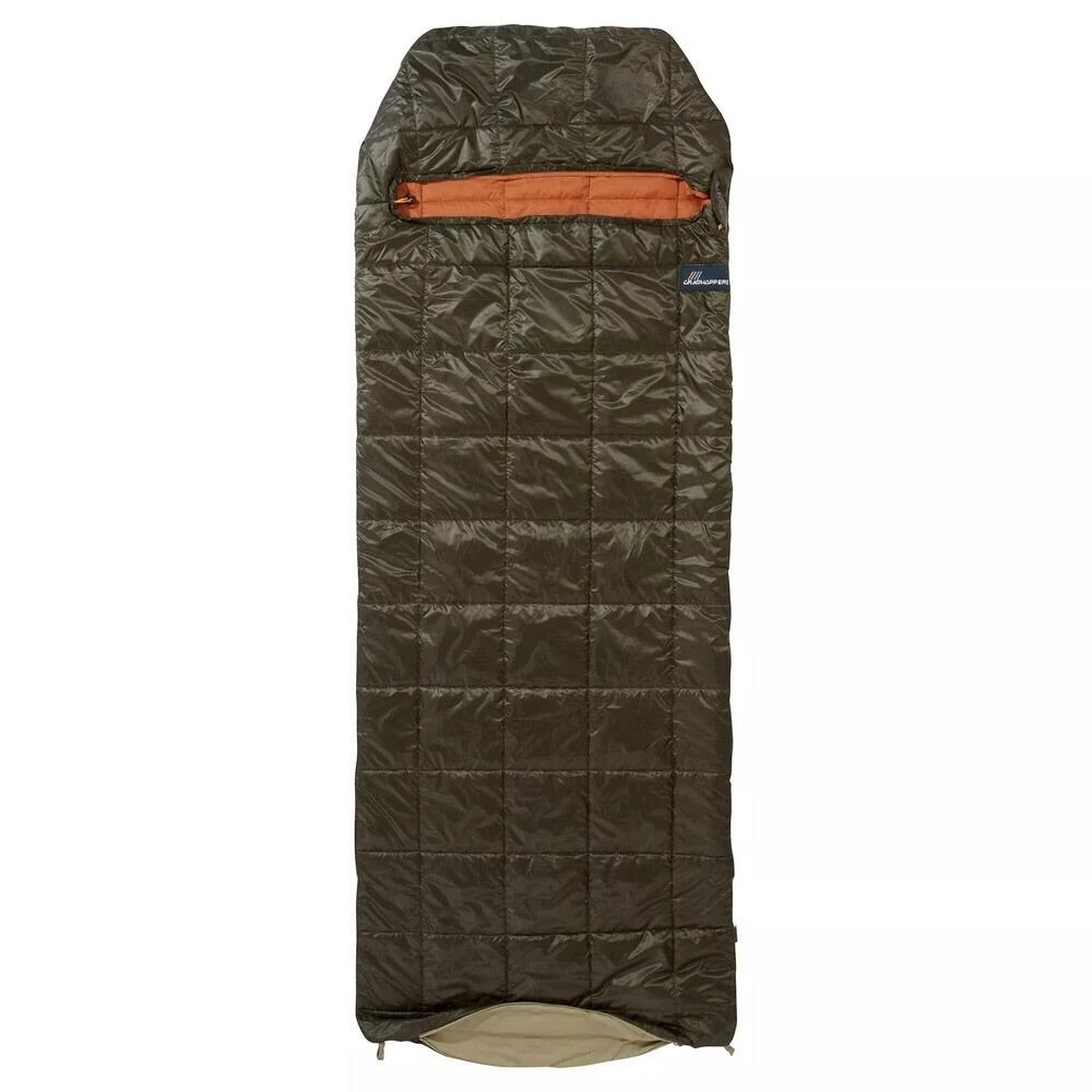 Craghoppers Eco 100 Sleeping Bag (Woodland Green/Potters Clay) - Image 2